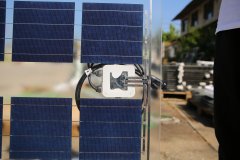 太阳能光伏发电安装方法。